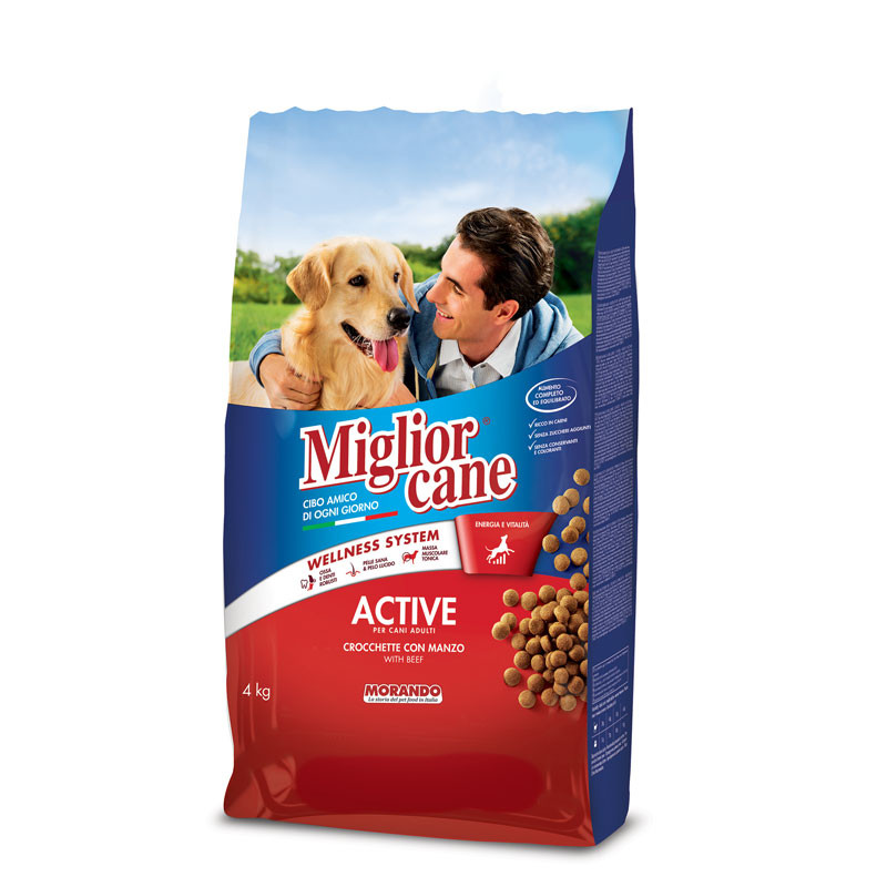 Migliorcane Croquettes With BEEF 4 kg