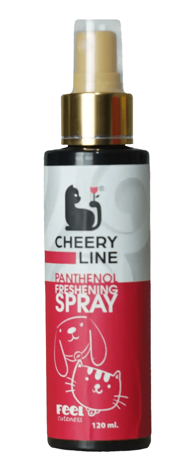 CHERRYLINE Panthenol Freshening & Moisturizer Spray For Cats and Dogs 120ml - Cuteness
