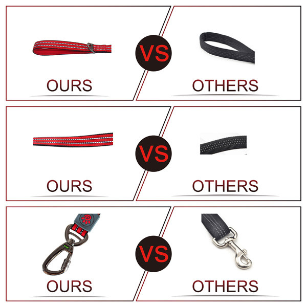 DOCO VARIO LEASH WITH REFLECTIVE THREAD - DCV5048