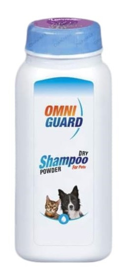 OmniGuard Dry Shampoo Powder for Dogs & Cats Lavender 100gm