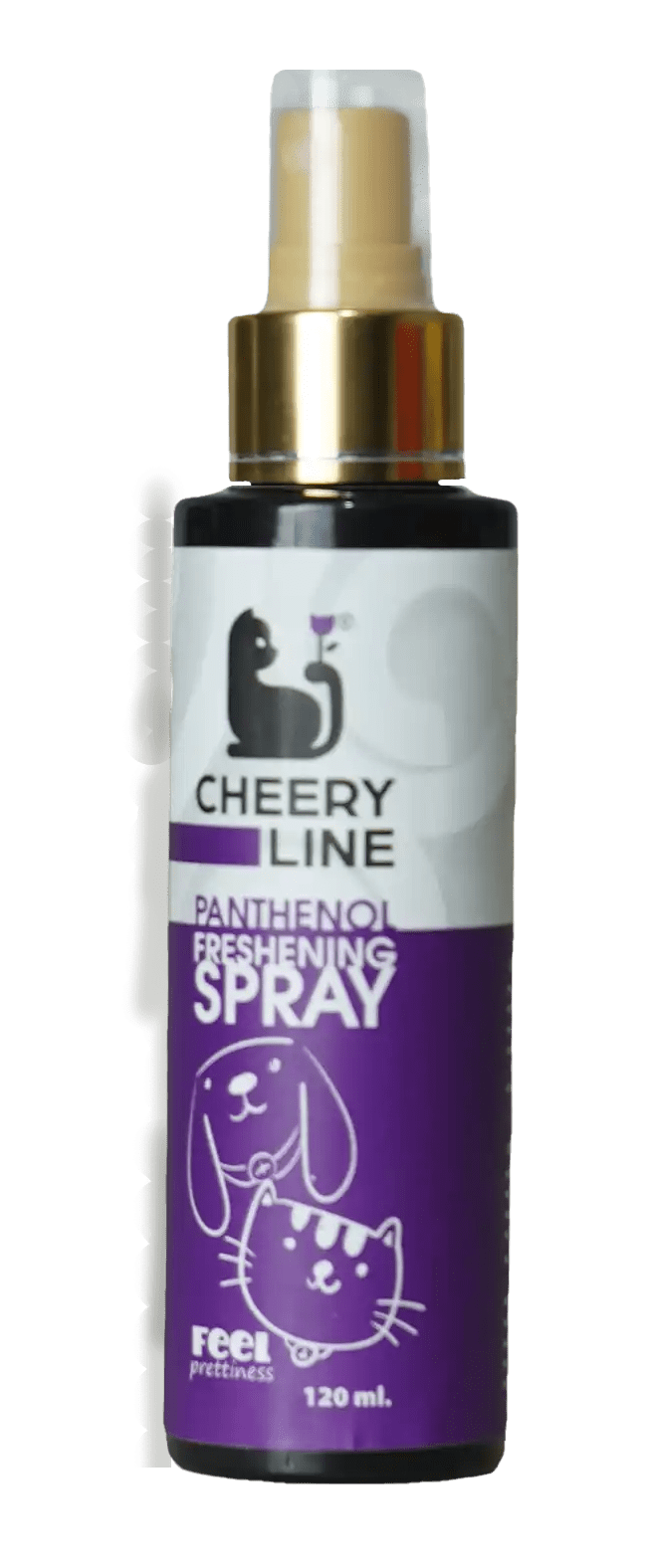 CHERRYLINE Panthenol Freshening & Moisturizer Spray For Cats and Dogs 120ml - Prettiess