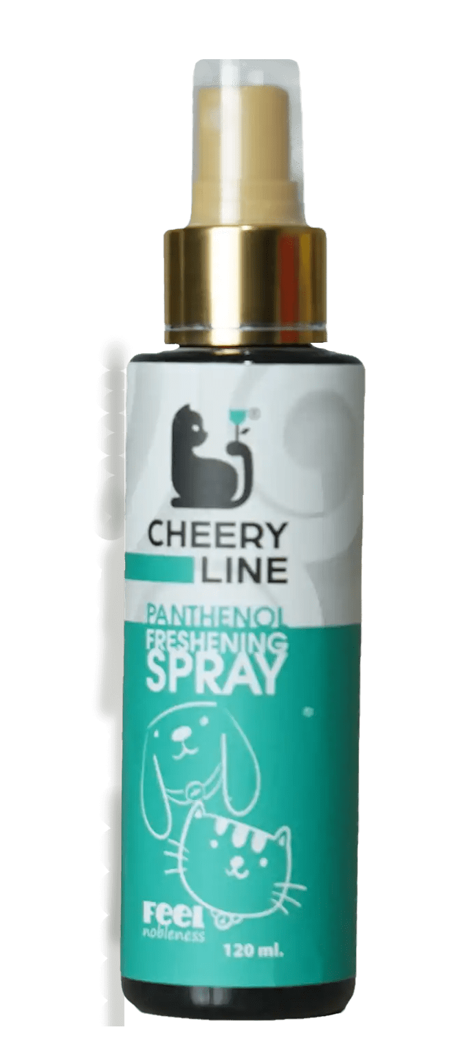CHERRYLINE Panthenol Freshening & Moisturizer Spray For Cats and Dogs 120ml - Nobleness