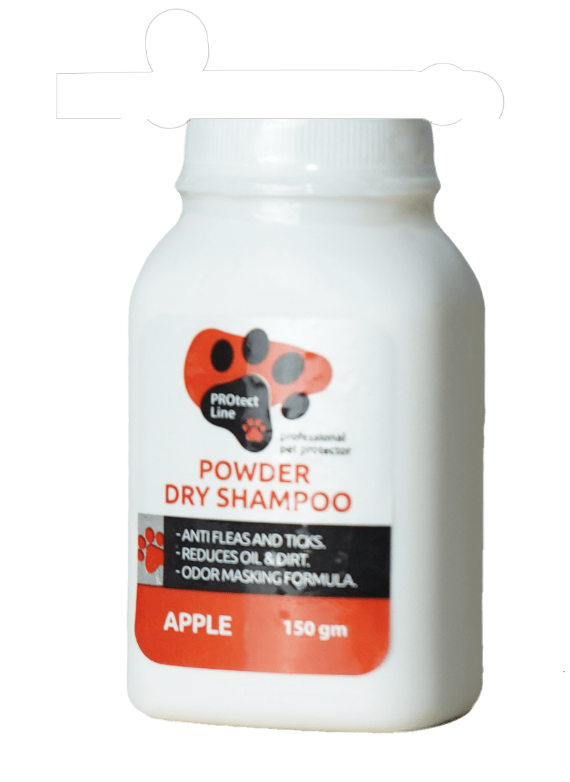 PROTECT Anti Flea & Tick Dry Powder For Dogs and Cats 150gm - Apple