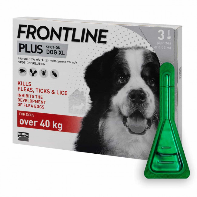 Rodeo verloving Malawi Frontline Combo Spot-On Dog XL Over 40kg) (1 Pipette) | Pawsket